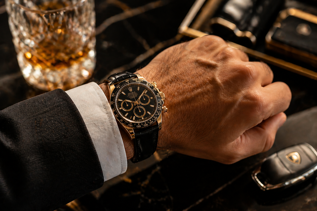 Premium luxury watch - symbol of success