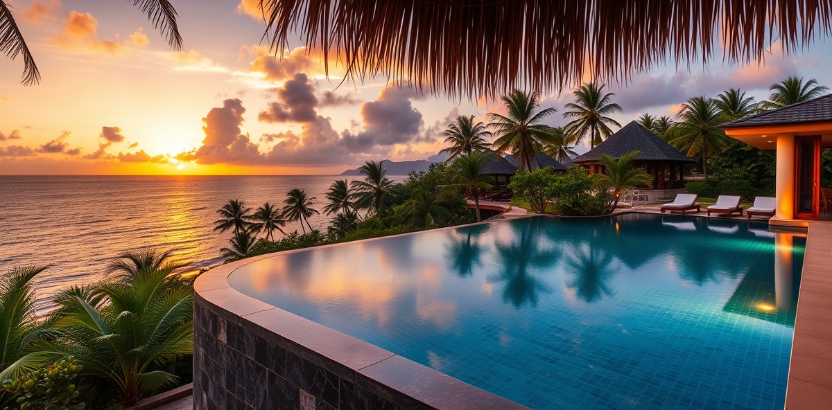 Luxury resort - final call to action