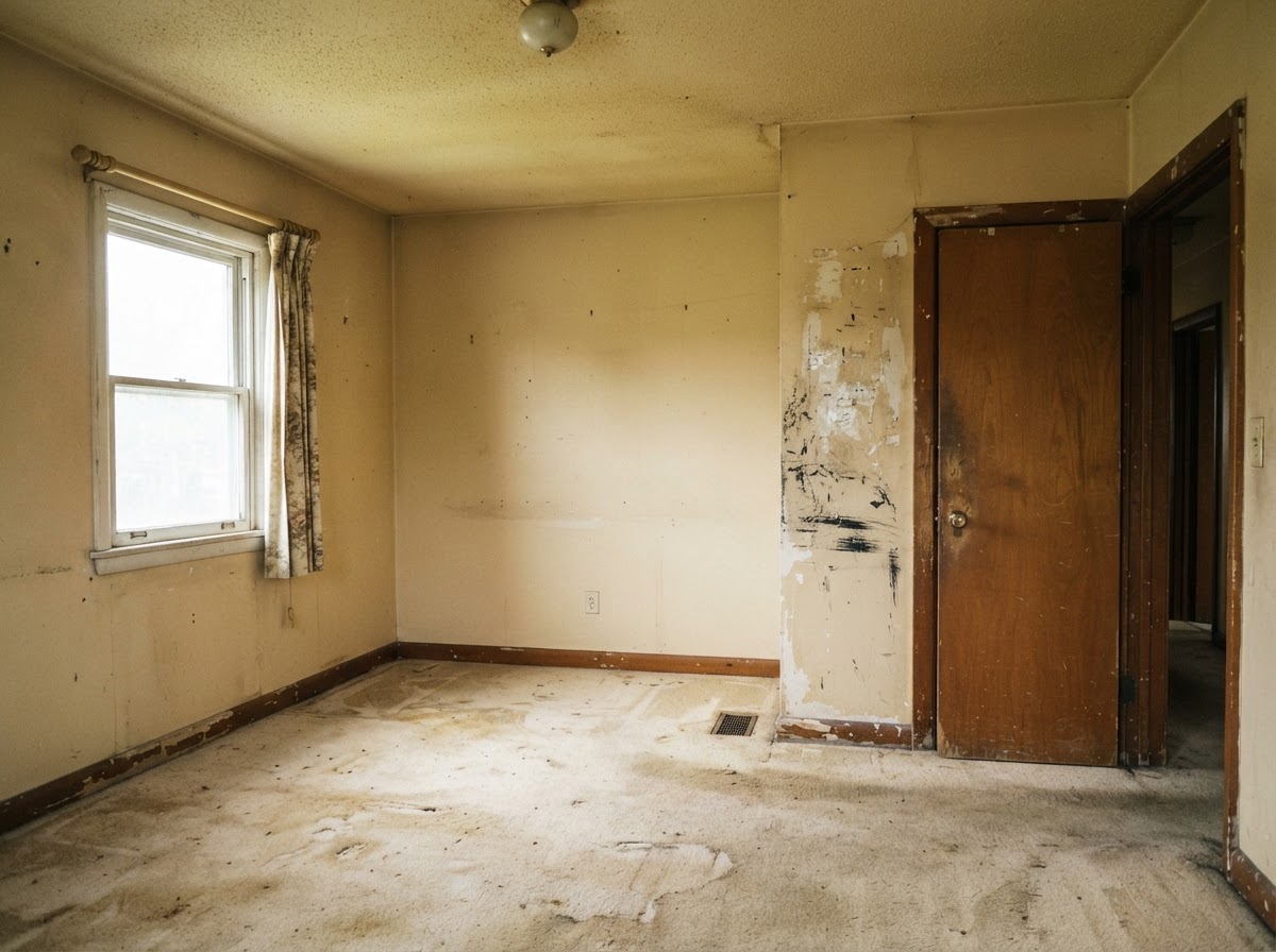 Before: Whole-home interior in warm greige