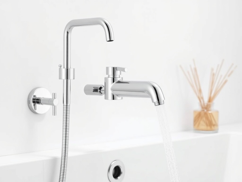 Professional shower mixer and faucet