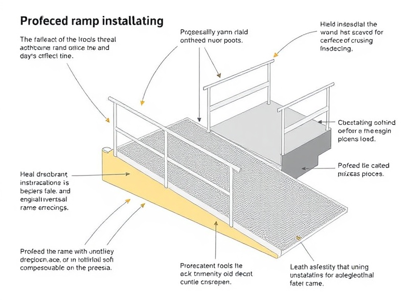 Professional ramp installation