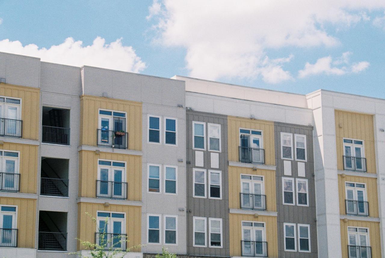 Mid-rise apartment buildings