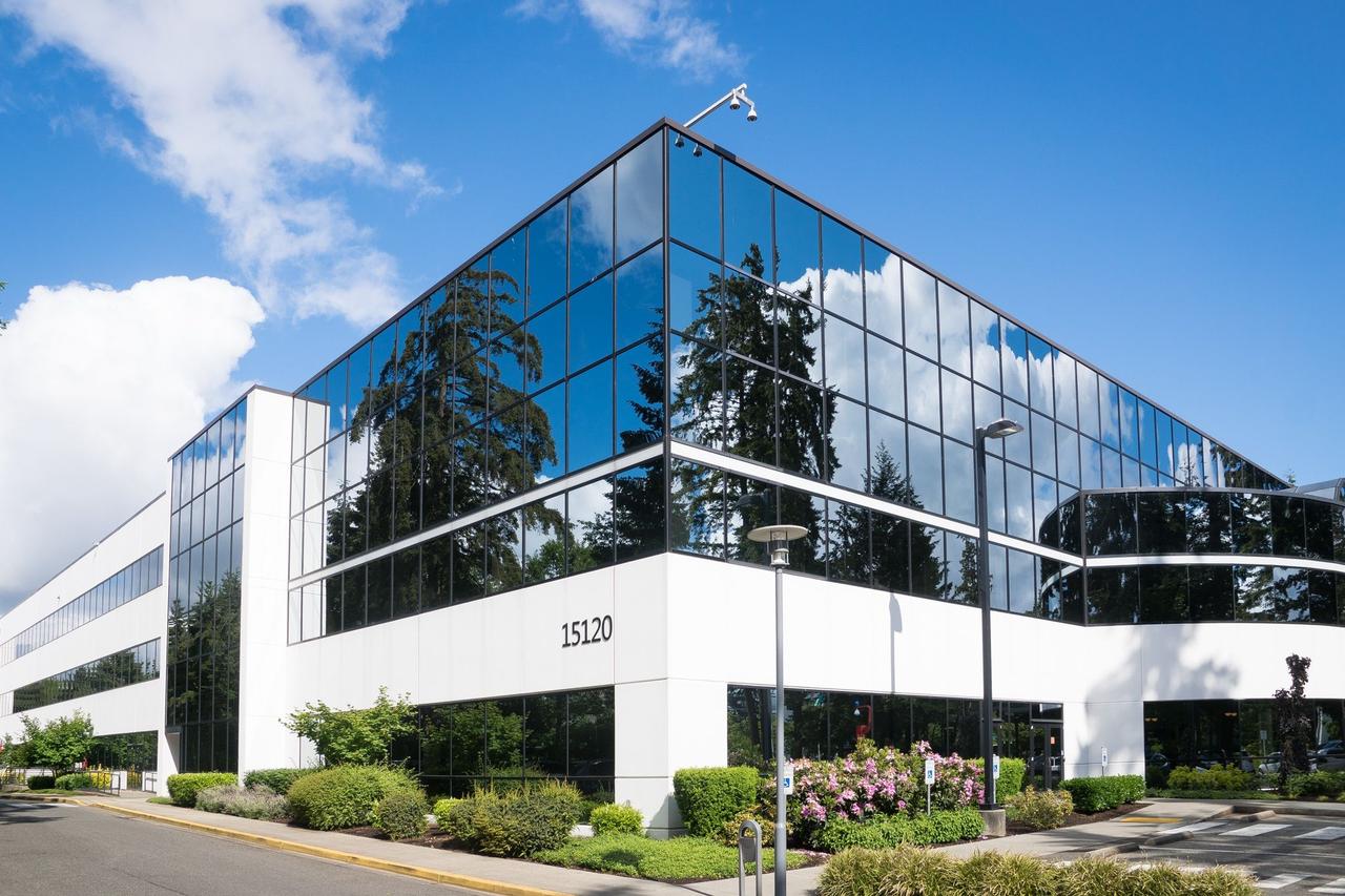 Modern medical office building