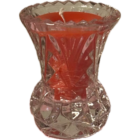 Pumpkin Spice Crystal Mini candle — Pumpkin & cinnamon spice