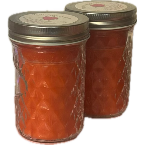 Pumpkin Cinnamon Spice Jar candle — Pumpkin & cinnamon spice