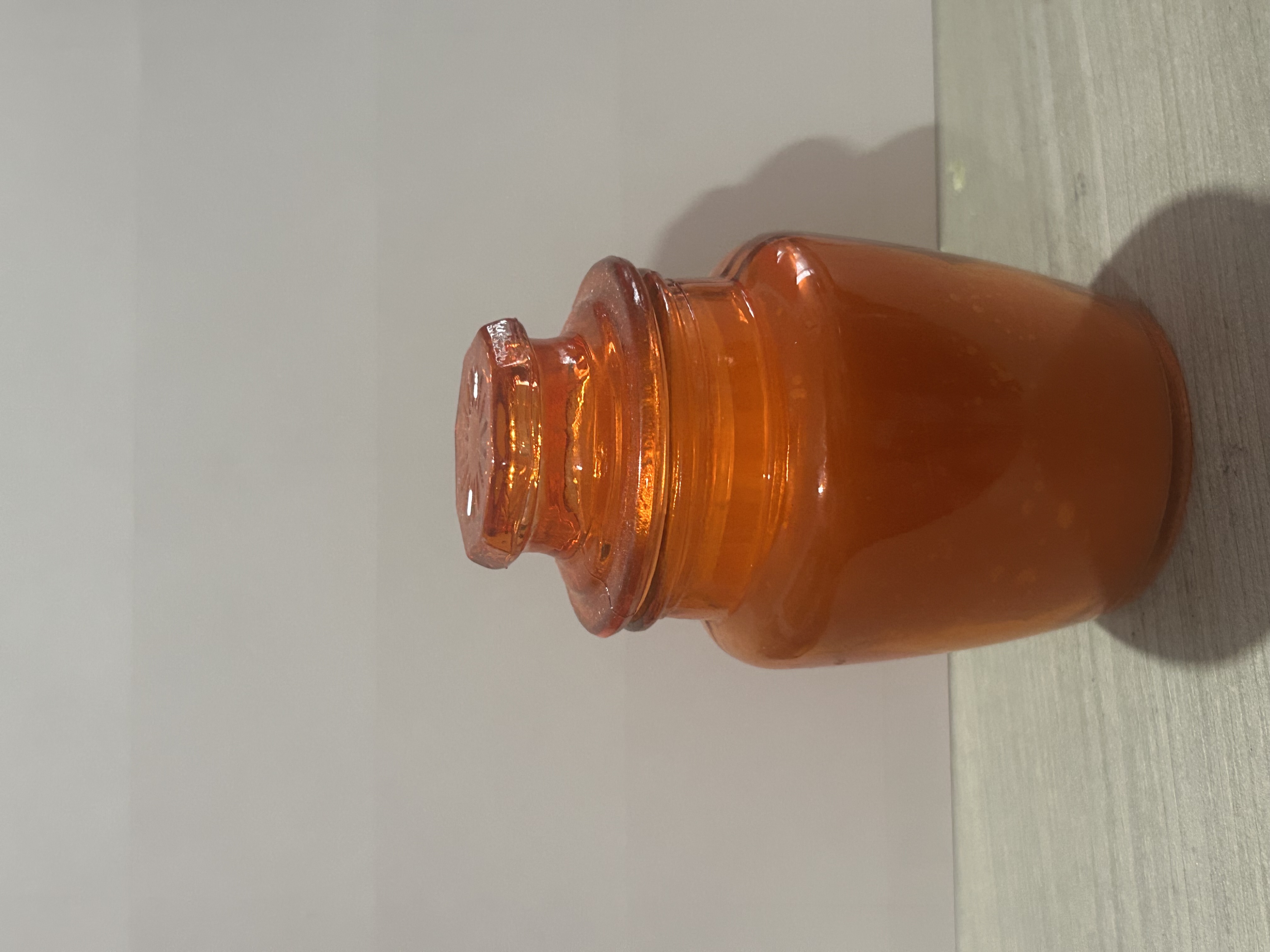 Citrus Warmth candle — Bright orange