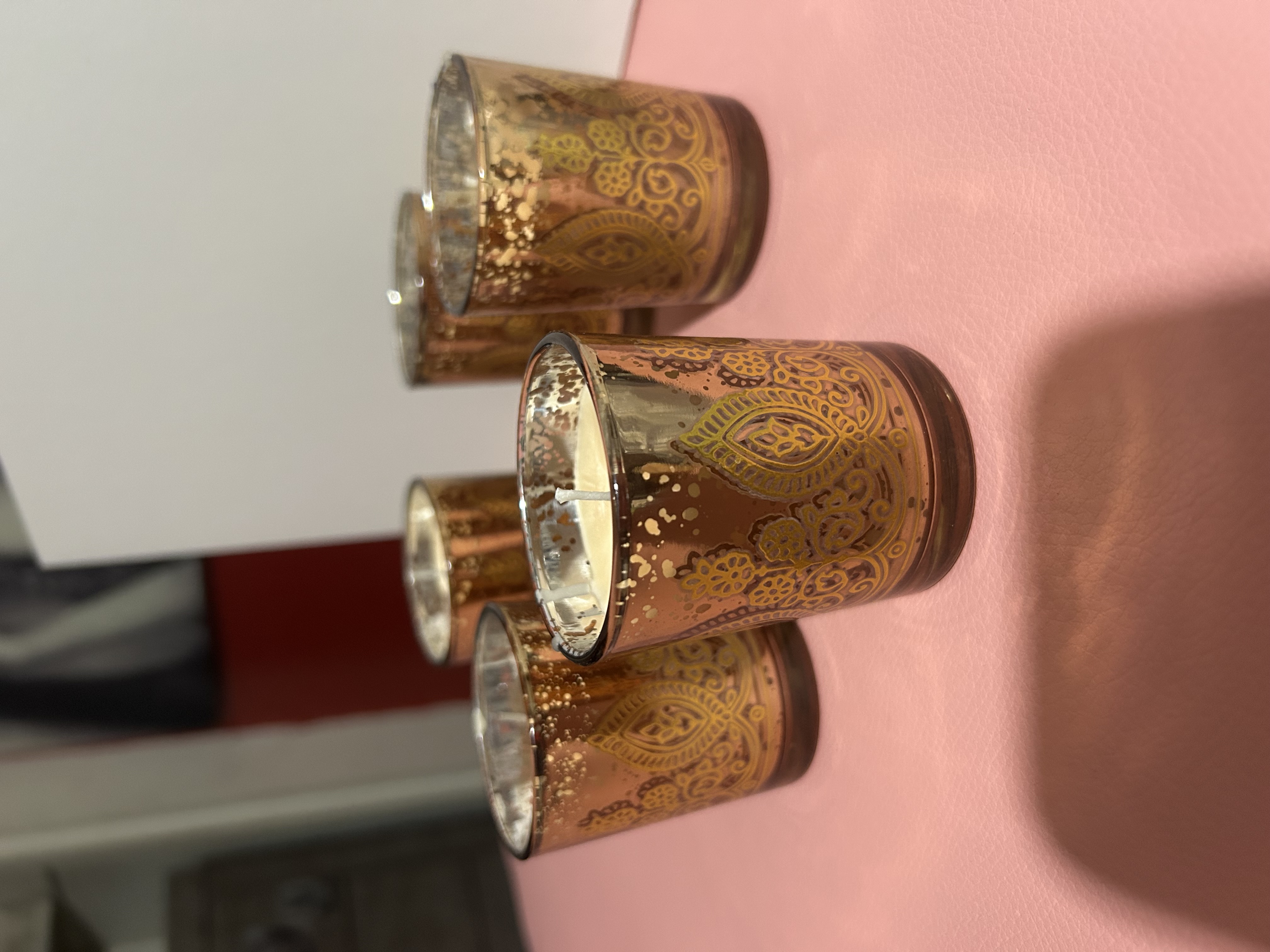 Magnolia Rain Gold candle — Magnolia & fresh rain