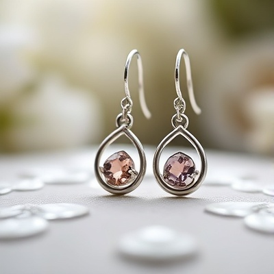 Silver Drop Earrings
