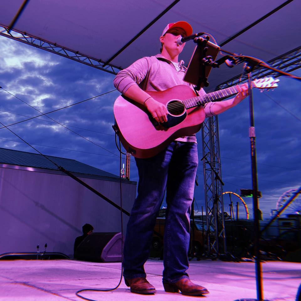 Juliet Muldrew on stage