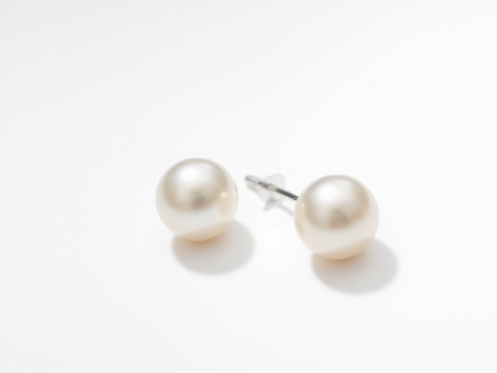 Pearl Stud Earrings
