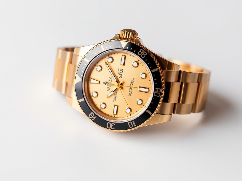 Rolex Submariner Gold Watch