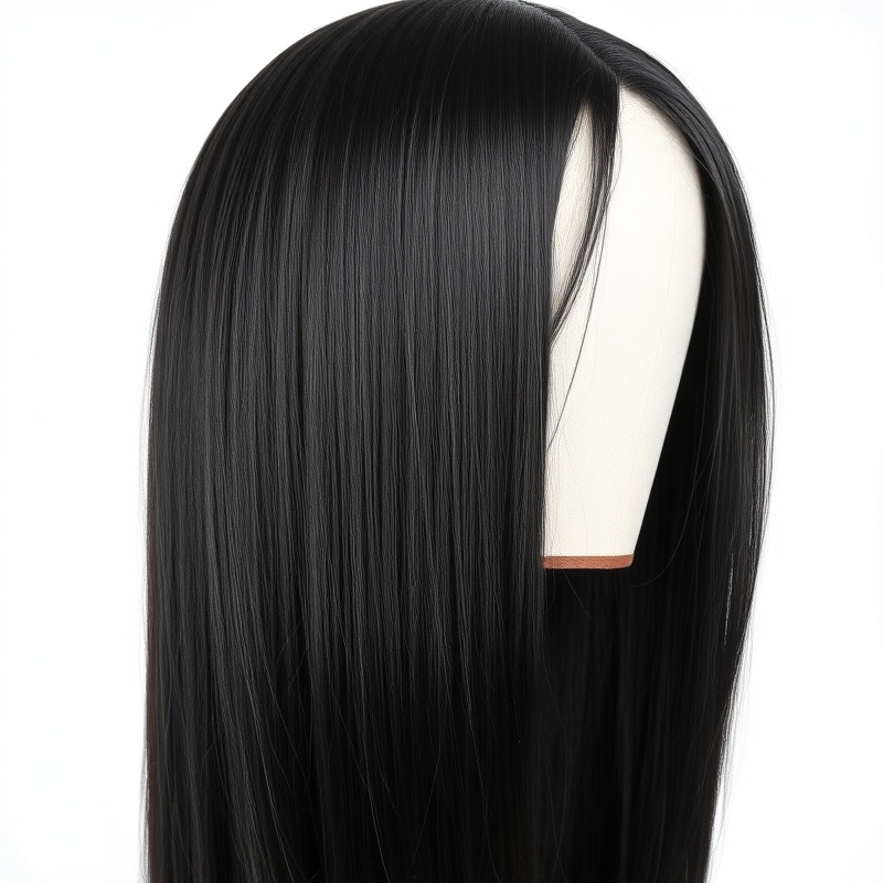 Long Straight Black Wig
