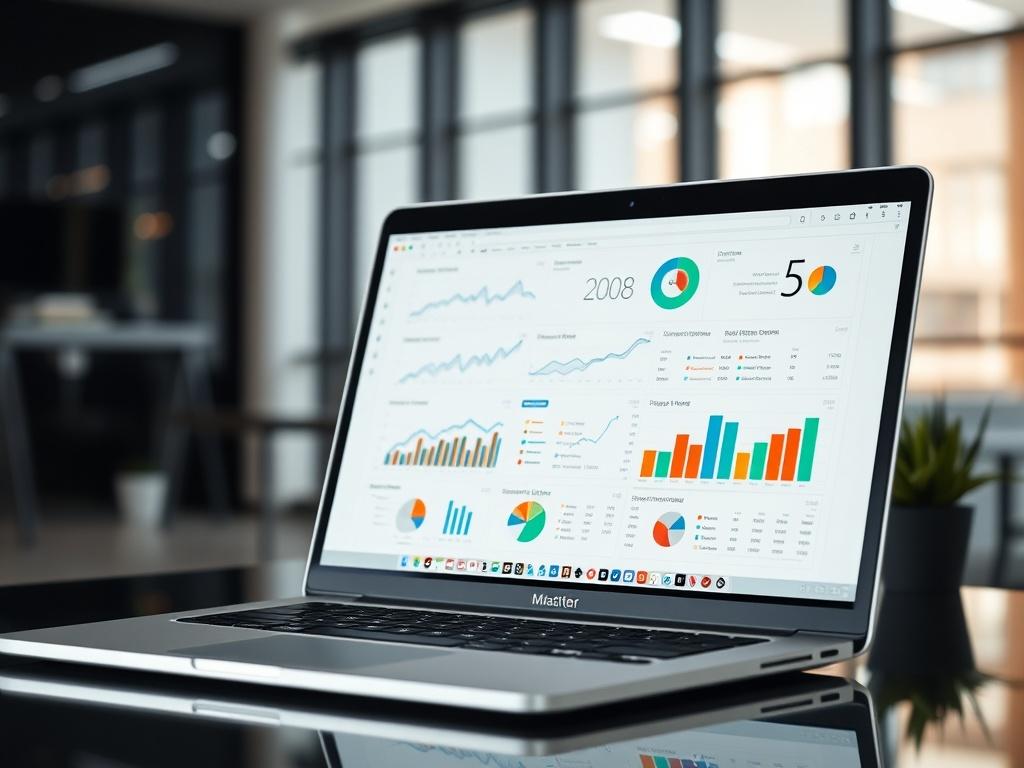 A close up shot of a laptop screen displaying an