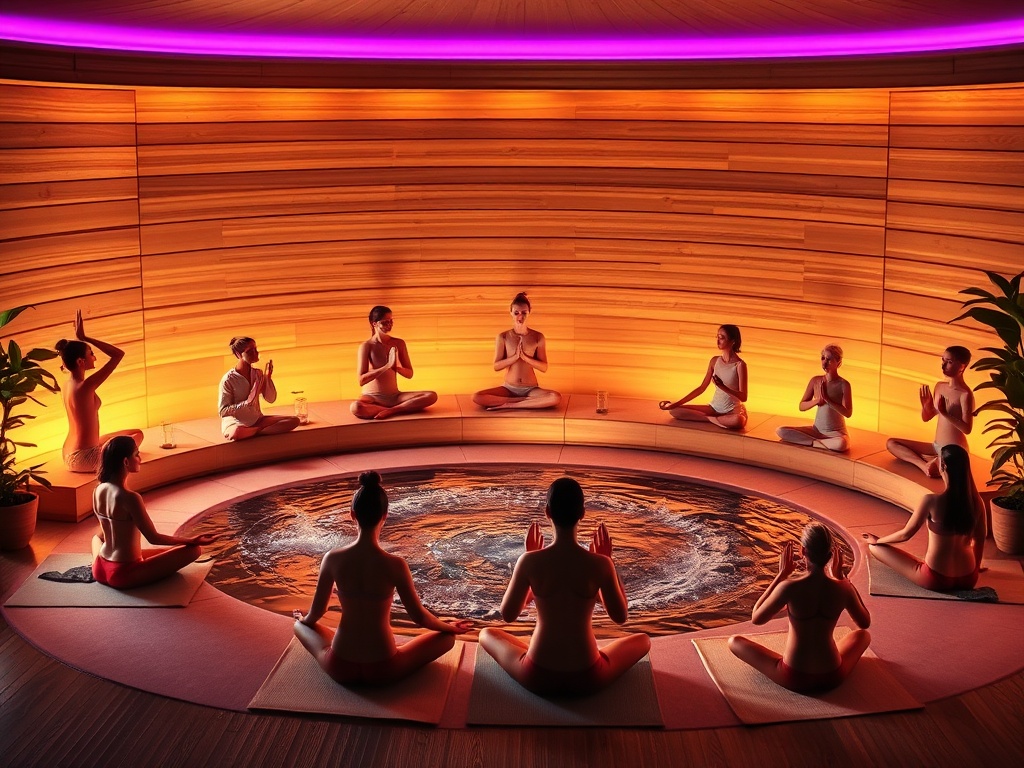 Wellness modalities including yoga, meditation, tai chi, and energy healing practices