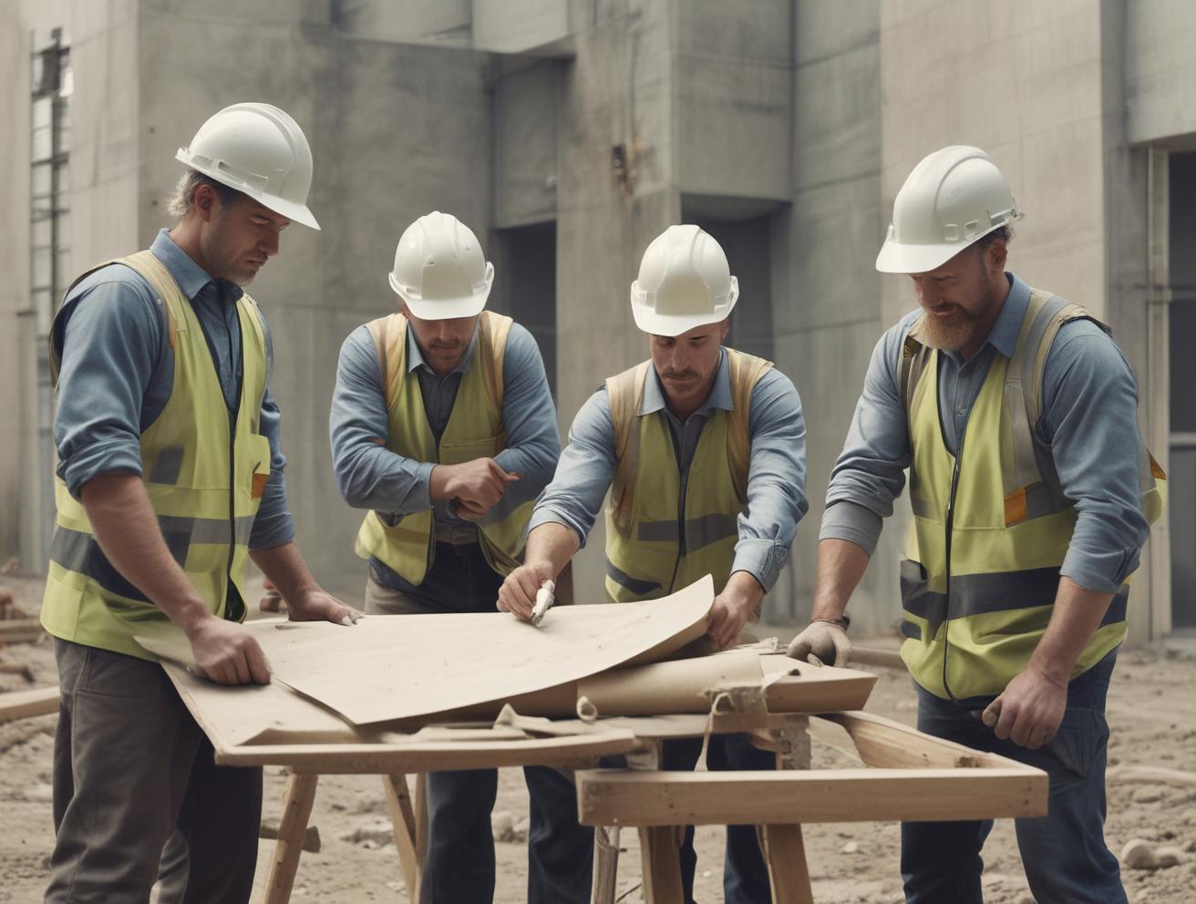 construction team at work