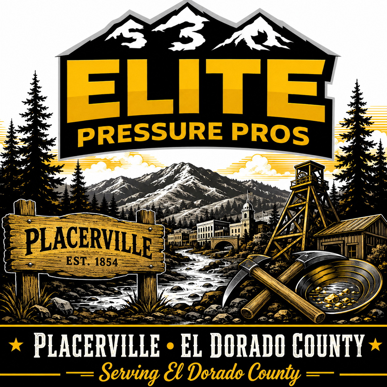 Elite Pressure Pros Placerville heritage branding for realtor partnerships