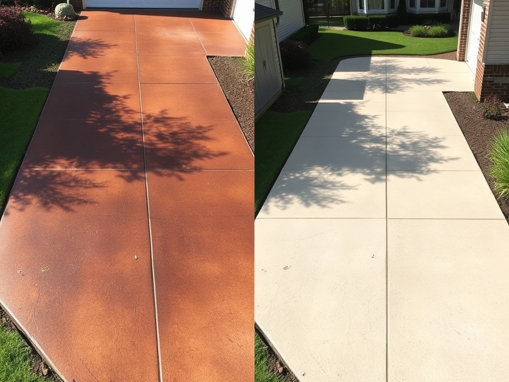 Concrete Cancer: Why Stained Driveways Kill Home Value (And The $300 Fix)