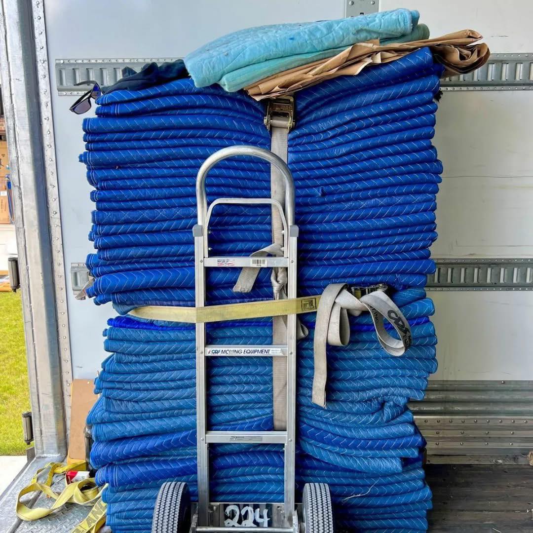 Quality protective moving blankets and materials