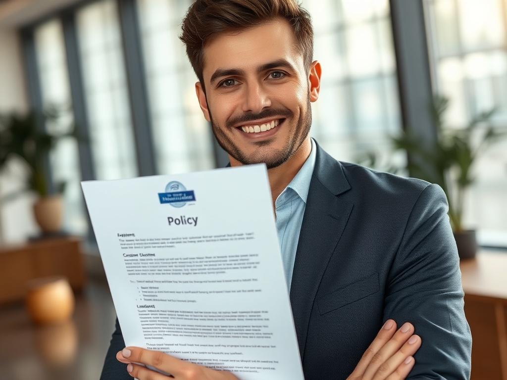 A close up shot of a confident individual in a