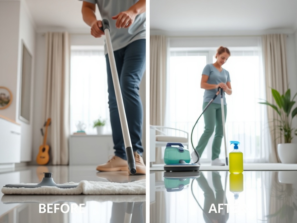 Professional residential cleaning service