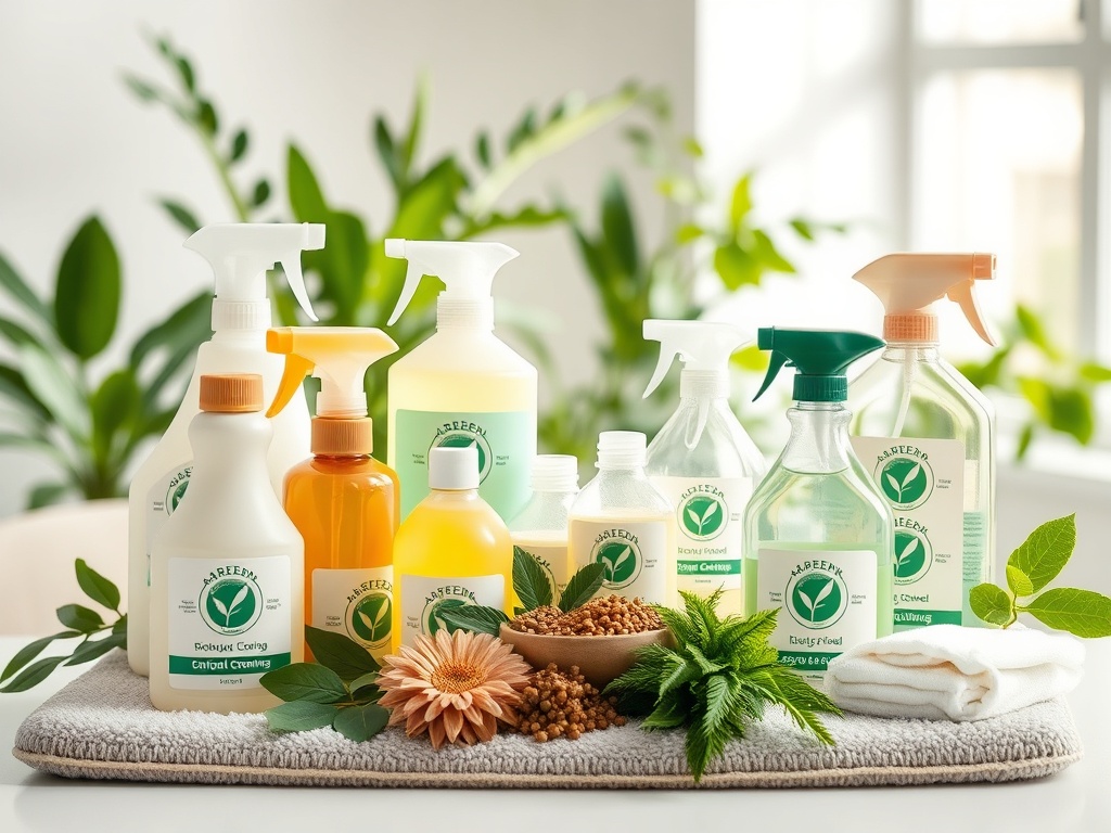 Eco-friendly sustainable cleaning products