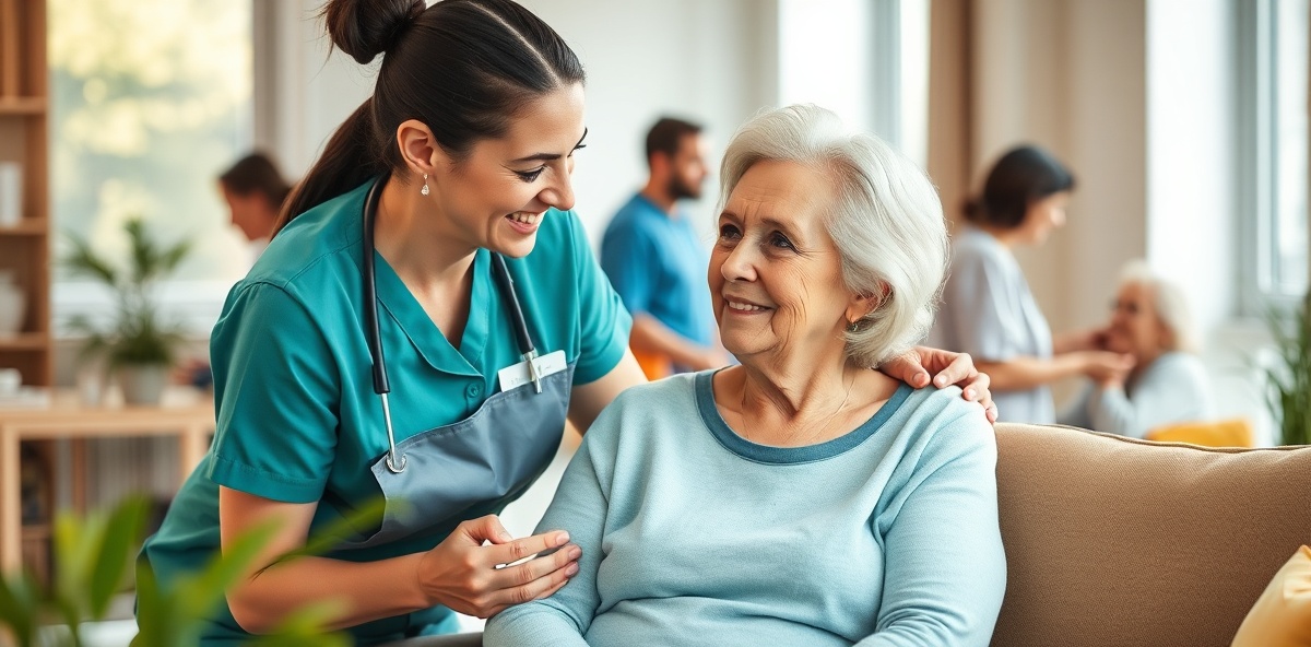 Compassionate care from trained caregiver