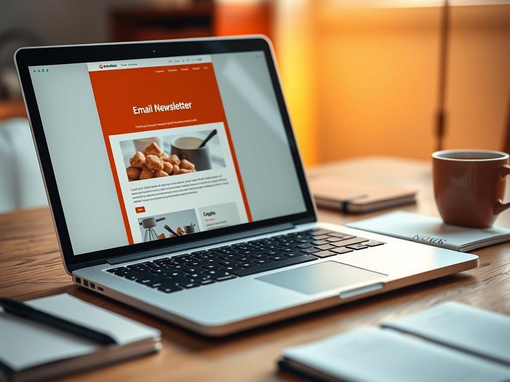 A close up shot of an open laptop displaying an