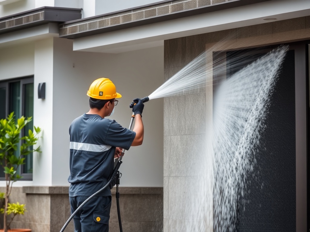 High-Pressure Jet Washing