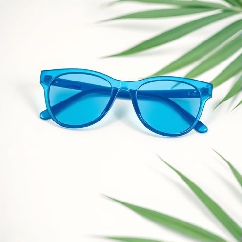 Ocean blue sunglasses
