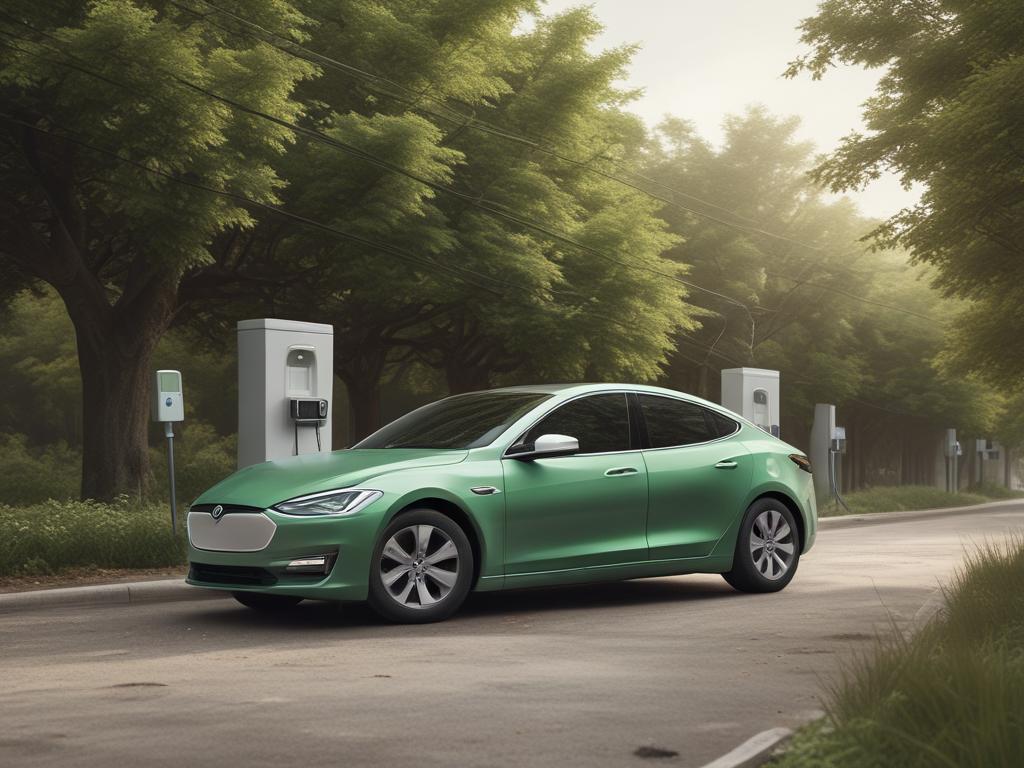 carbon credits, EV charging, sustainability, revenue stream, green energy