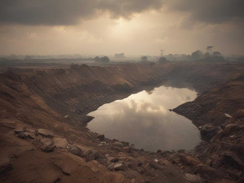 pollution monitoring, water quality, illegal mining, technology, Ghana