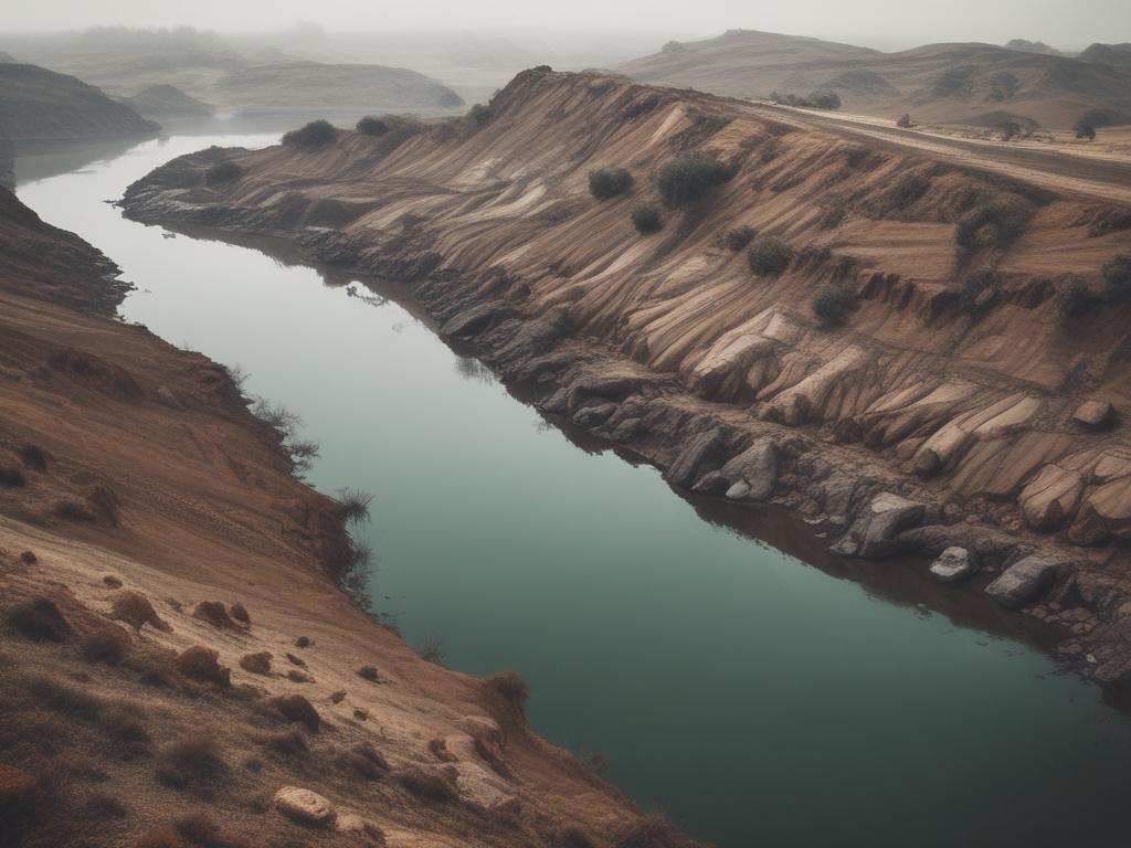 pollution analysis, water bodies, illegal mining, environmental impact