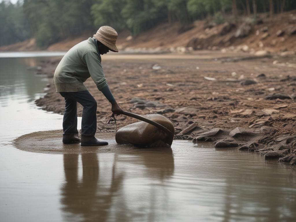 Galamsey water pollution
