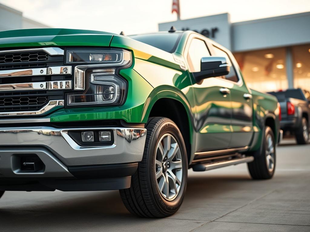 A hyper realistic close up shot of a brand new