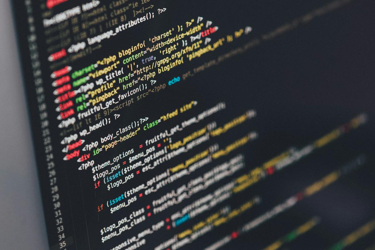 Fruitful - Free WordPress Responsive theme source code displayed on this photo, you can download it for free on wordpress.org or purchase PRO version here https://goo.gl/hYGXcj
