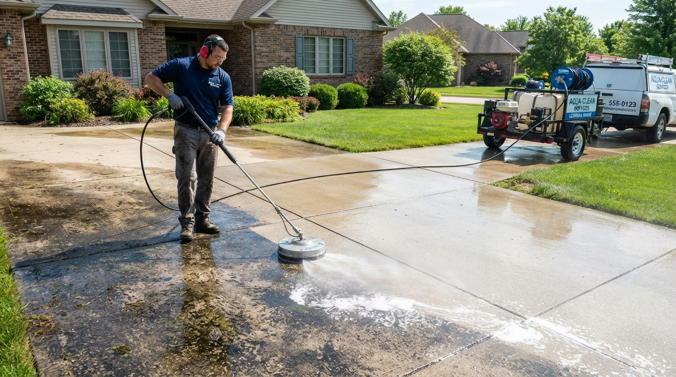 Representative image — Pressure Washing example