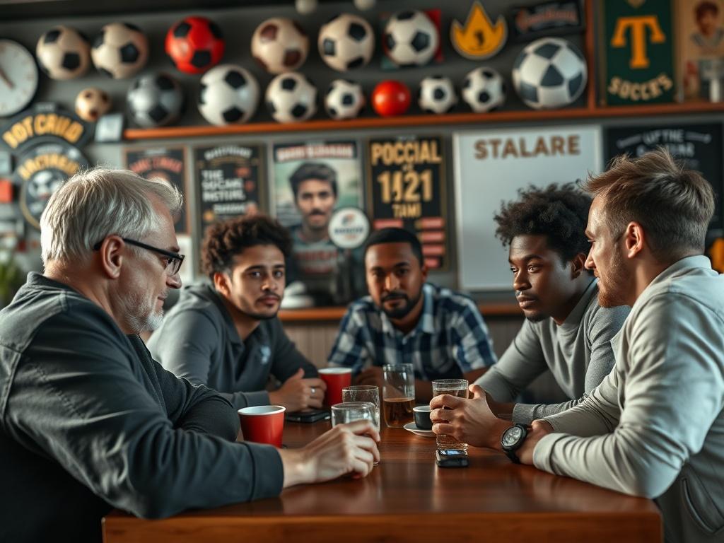 A hyper realistic close up of a group of diverse