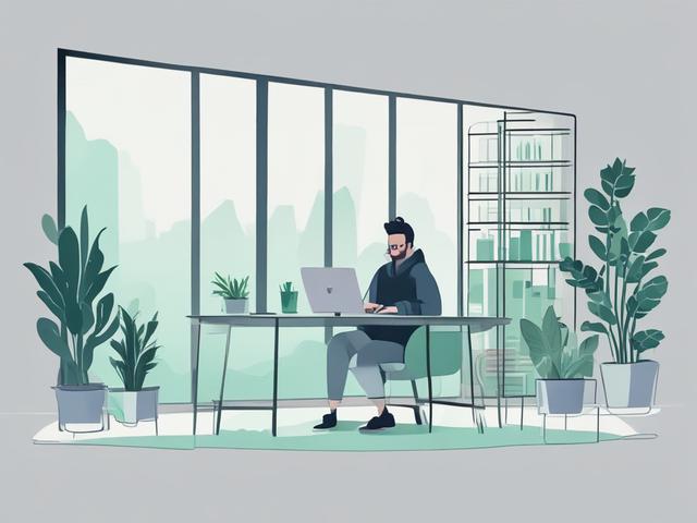 **Prompt for AI Image Generator:**

Create a high-quality illustration representing the concept of "Scaling a Side Hustle Into a Full-Time Income." The composition should be simple and clear, featuring a single subject: a beautifully crafted jade-green plant emerging from a small, minimalist pot. As the plant grows, its leaves gradually transform into smooth, curved coins, symbolizing the growth of a side hustle into a thriving business. 

The background should consist of soft, flowing waves of light blue t
