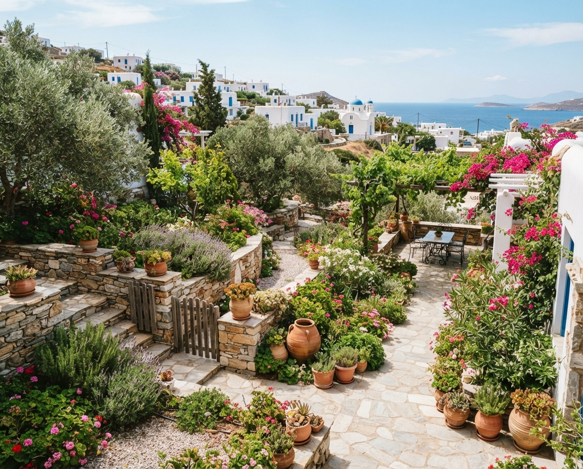 Mediterranean garden