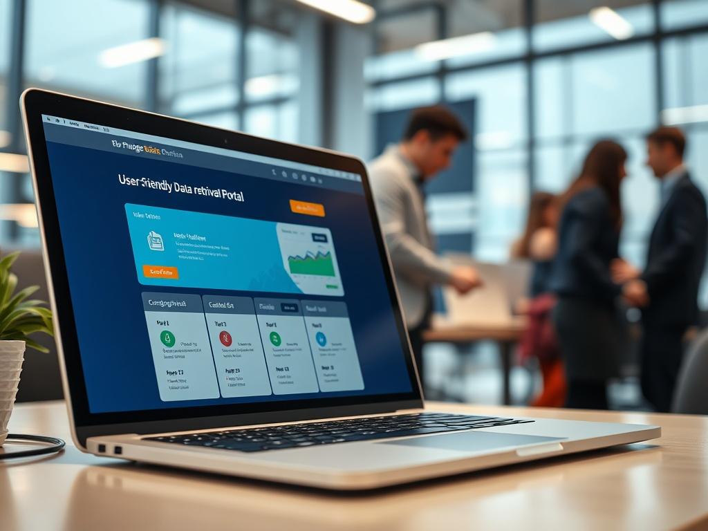 A close up image of a laptop screen displaying a