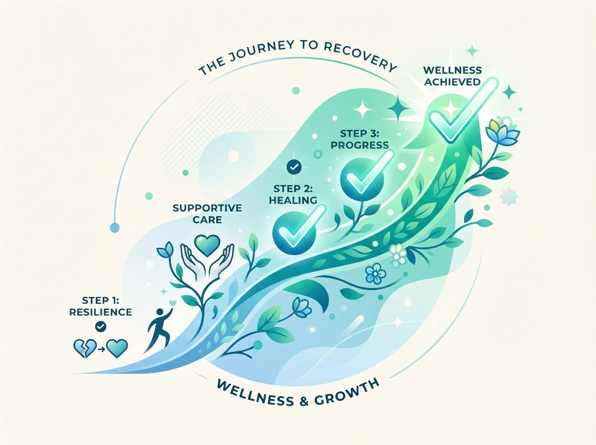 Recovery progress tracking and outcomes