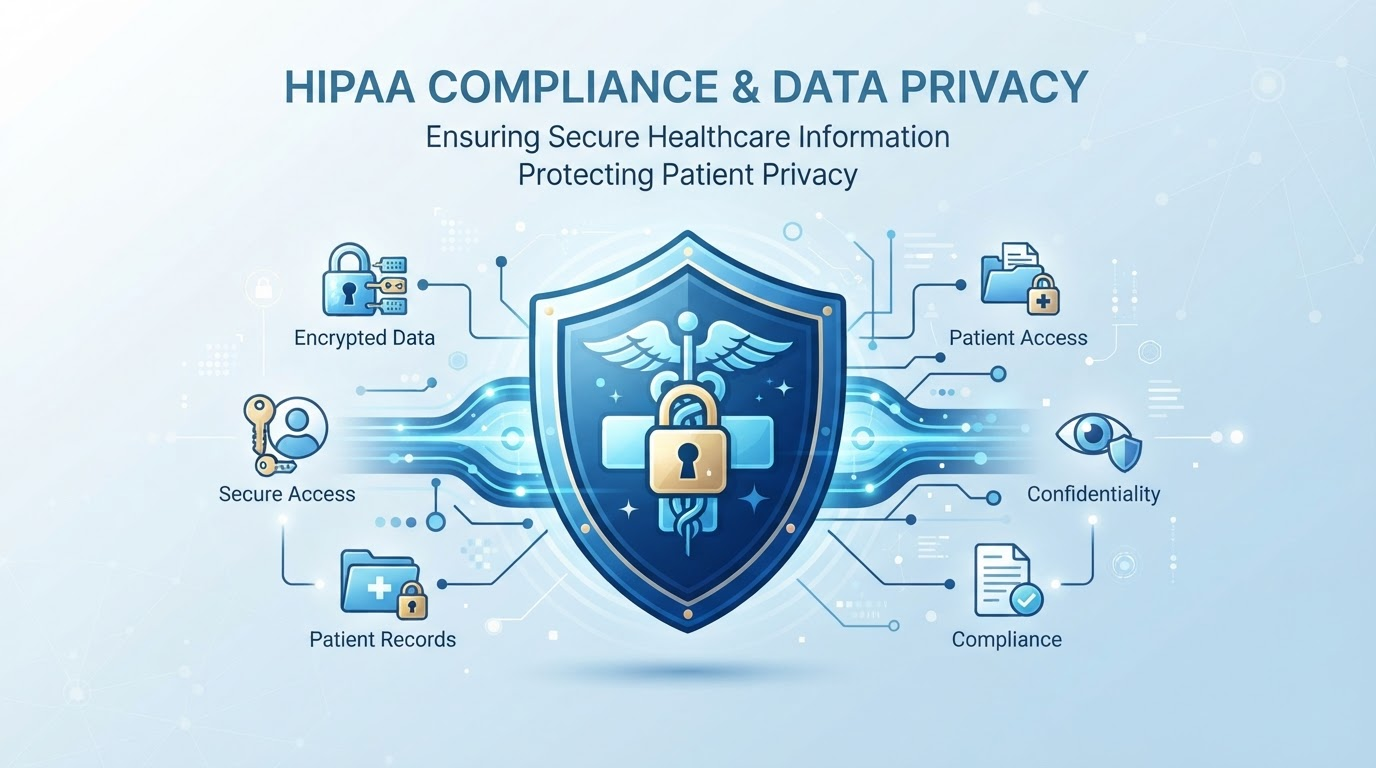 HIPAA compliant security and data protection