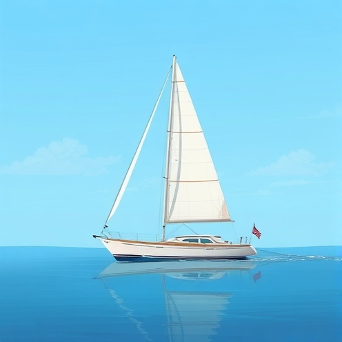 Sailboat illustration