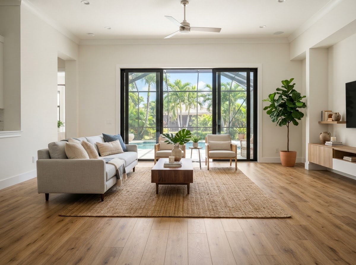 After: Room to unwind, from the floor up