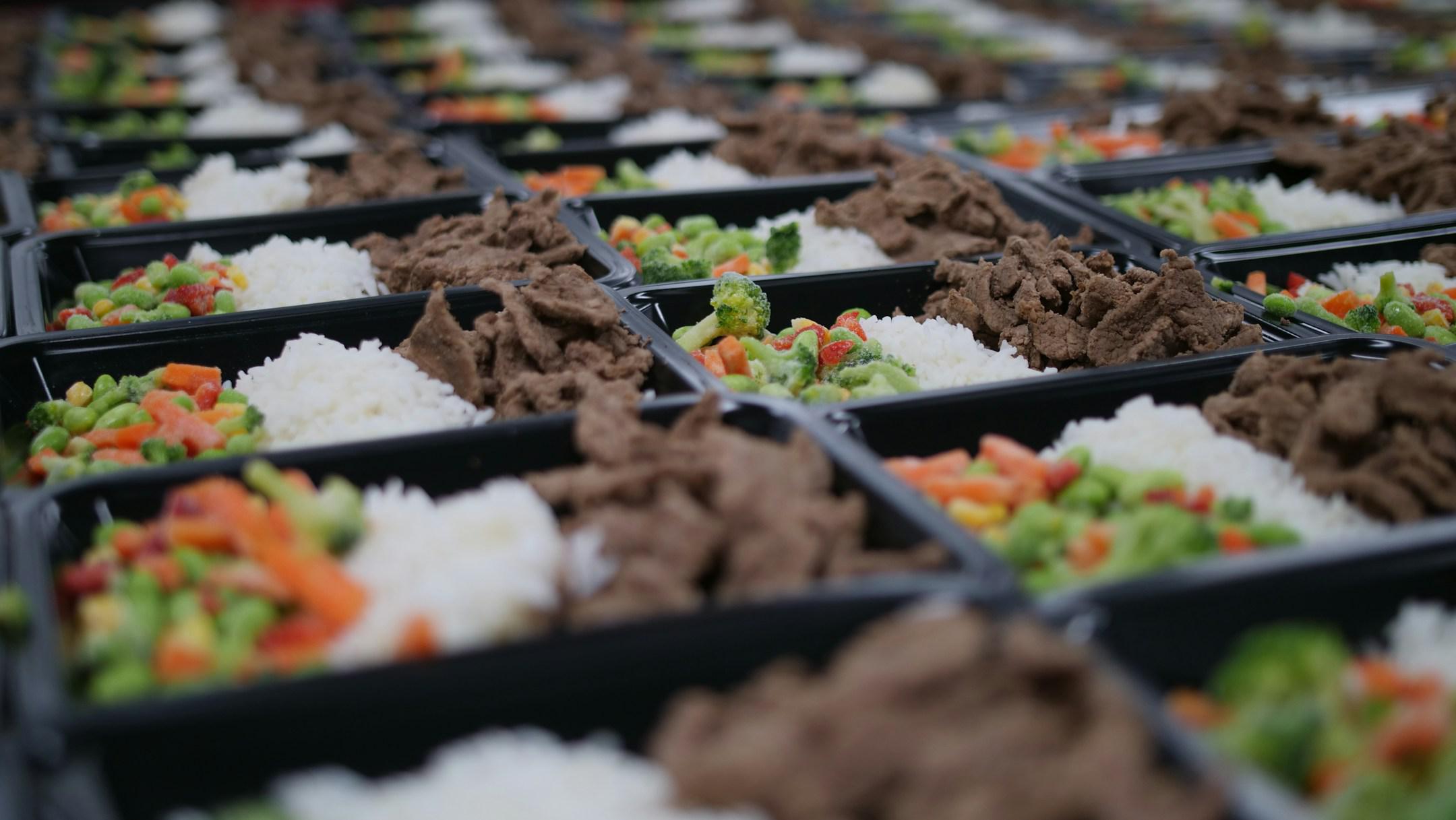 Corporate event catering services