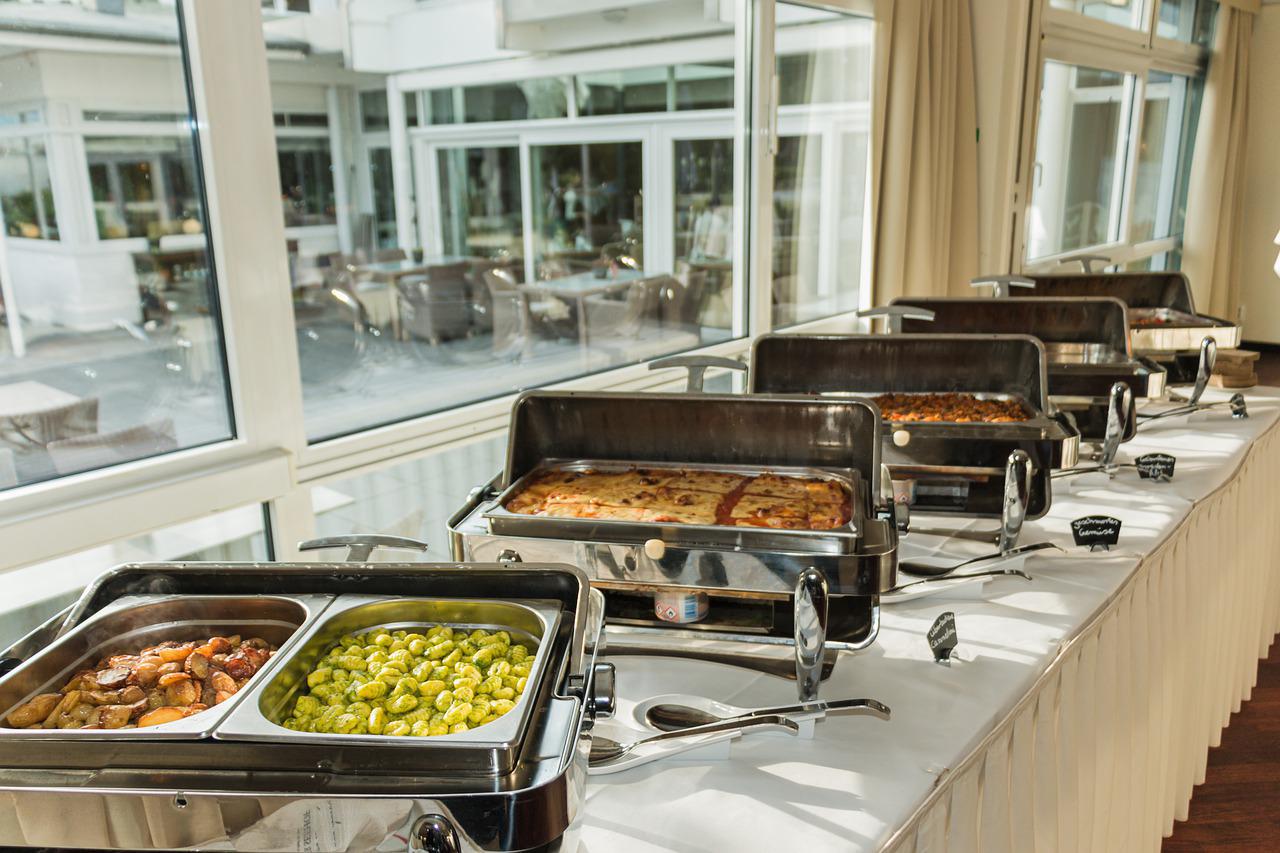 Photo of wedding catering in LA.