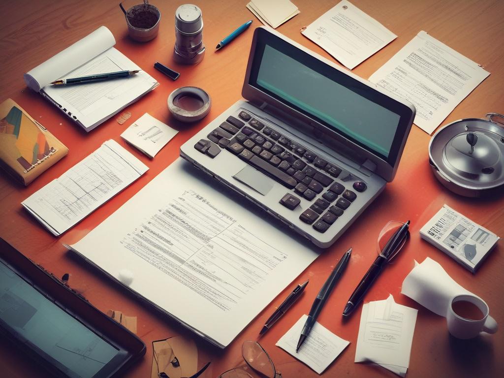 1. Tax strategy
2. Audit warning
3. Financial documents
4. Calculator
5. Business people
6. Tax forms
7. Red flags
8. Magnifying glass
9. Checklist
10. Office environment
11. Professional consultation
12. Warning signs
13. Pen and paper
14. Analytical graphs
15. Tax advisor session