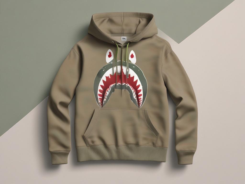 BAPE Shark Hoodie, streetwear, fashion, urban style