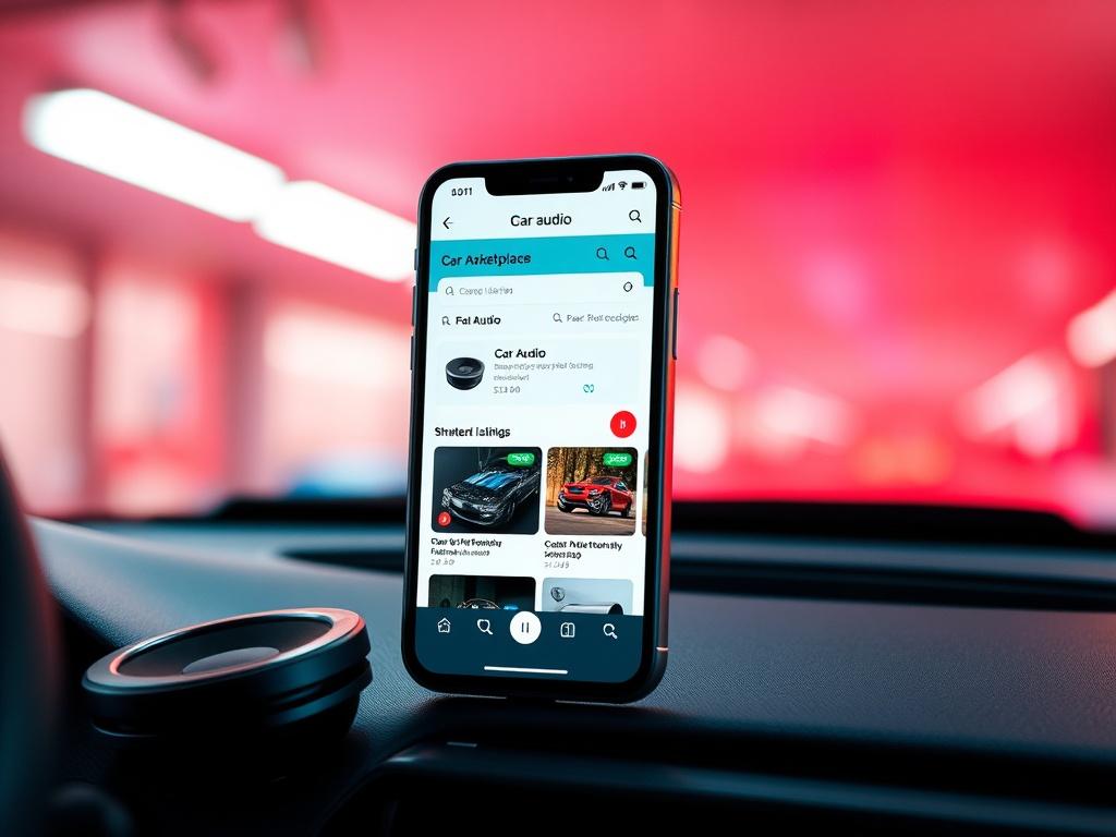 A realistic high resolution of a vibrant, minimalistic scene featuring