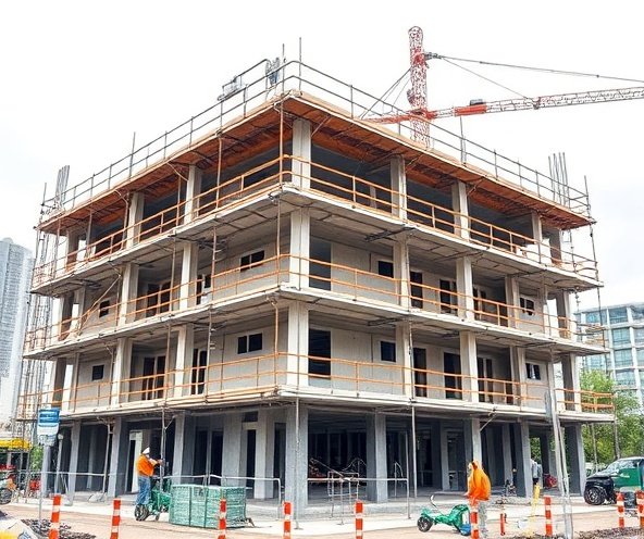 Chantier de construction